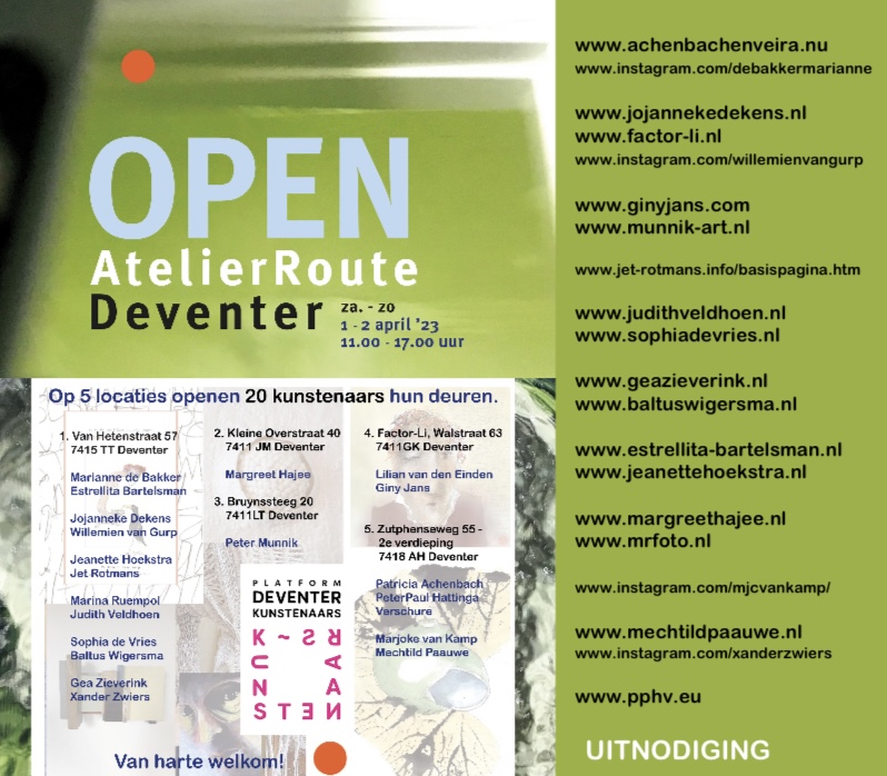 Open Ateleirroute Deventer